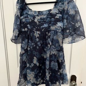 Emerson Angel Sleeve Mini Dress